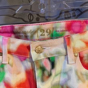 993 - Kate Spade - live colorfully Broome Street - Cropped Denim